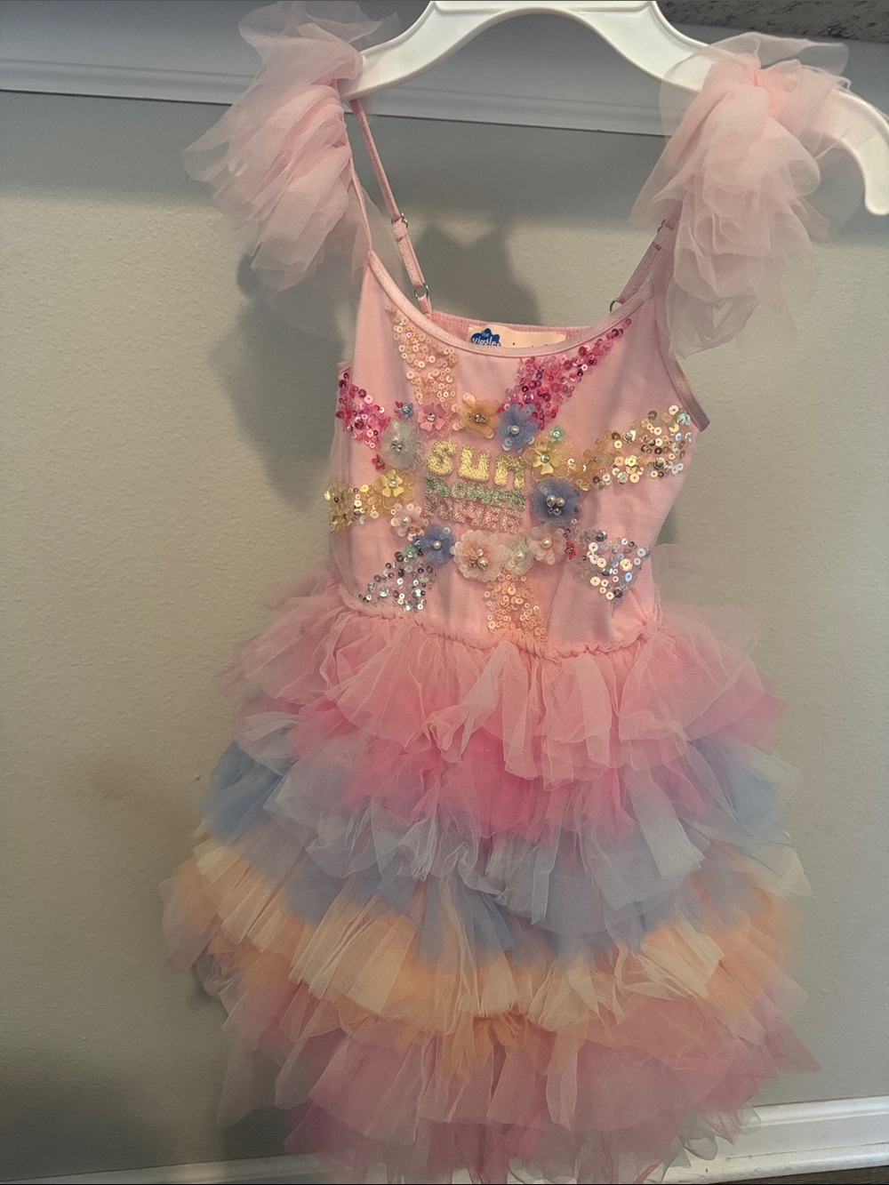 Tutu Du Monde Pink Pastel Multicolor Tulle Fairy Dress
